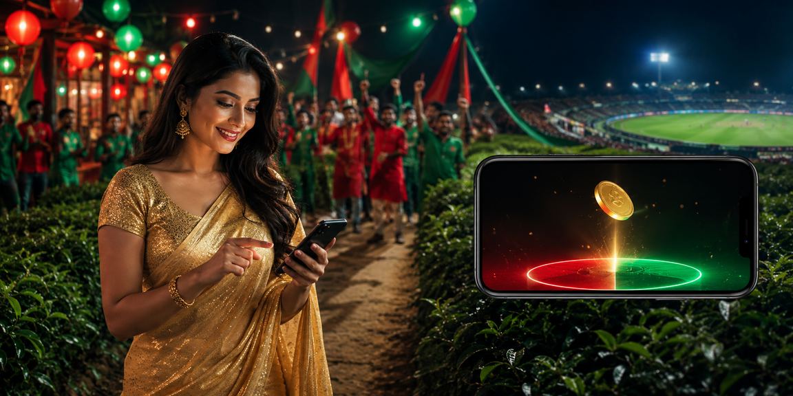 গাজীপুরে টস প্রেডিকশন বেটিং উপভোগ করছেন একজন ব্যবহারকারী