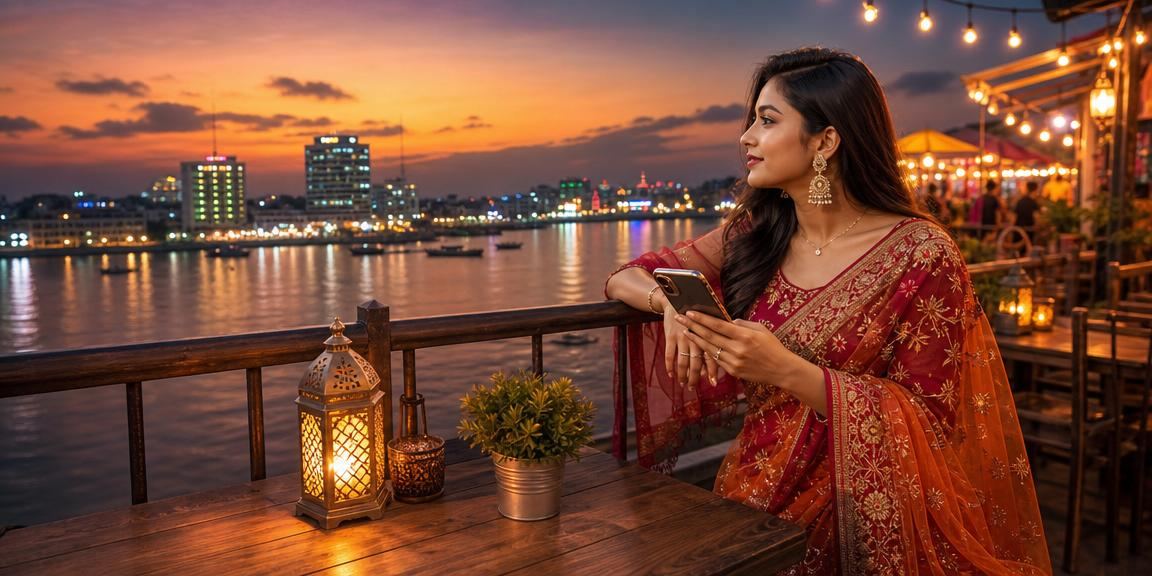 রংপুরে মোবাইলে বেটিং অডস দেখছেন একজন ব্যবহারকারী